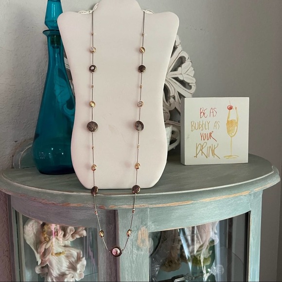 Jewelry - Two Tone  Gold & Silver Long Necklace